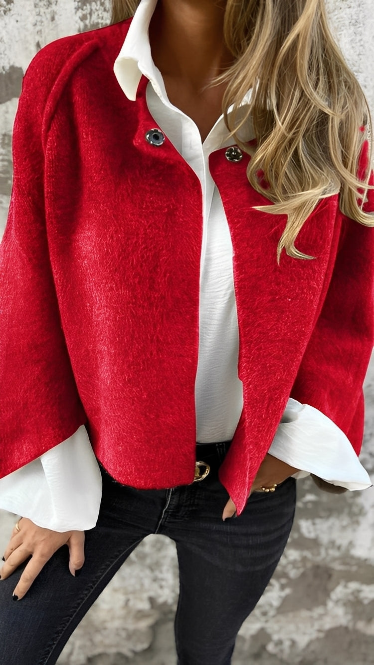 Damen Kaschmirjacke Weich Bequem