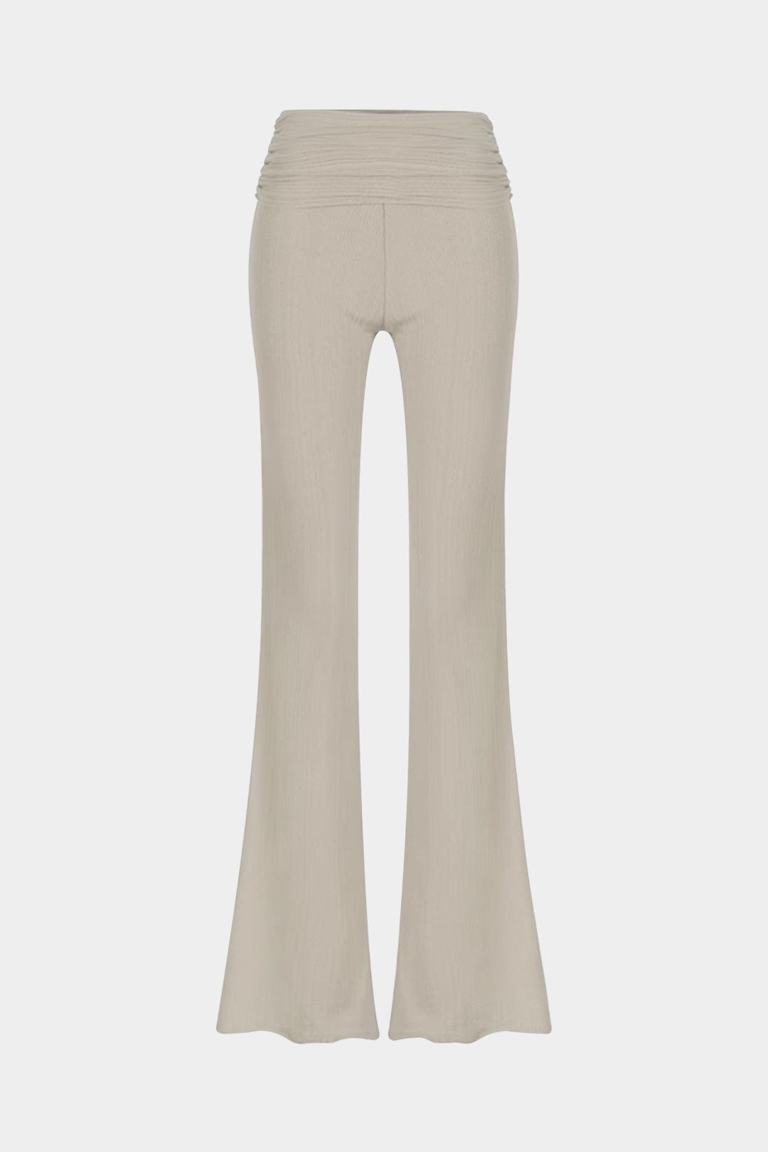 Damen Zweiteiler Set Wickeltop Flarehose