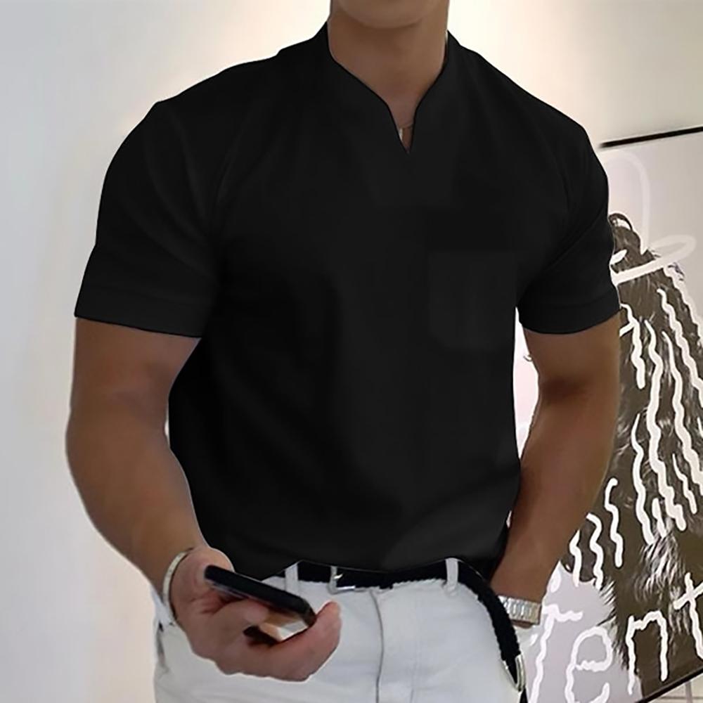 Herren Freizeithemd Bequem Baumwolle