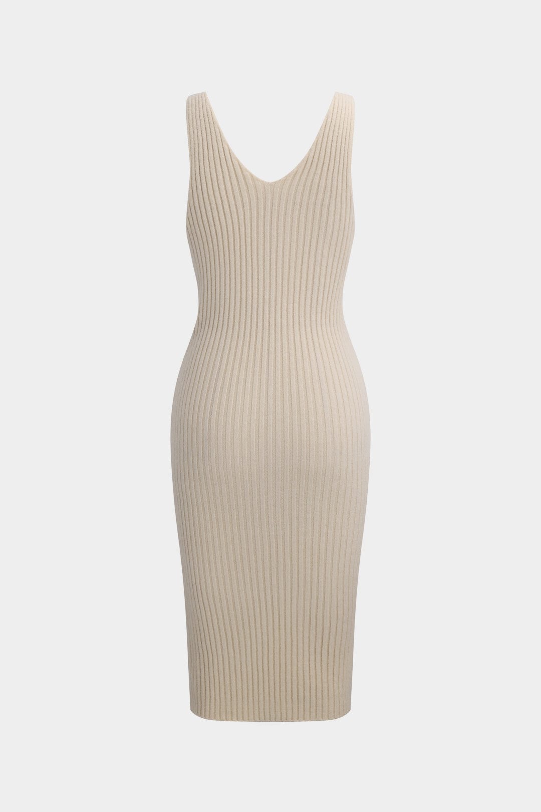 Damen Strick Zweiteiler Set Crop Oberteil Figurformend