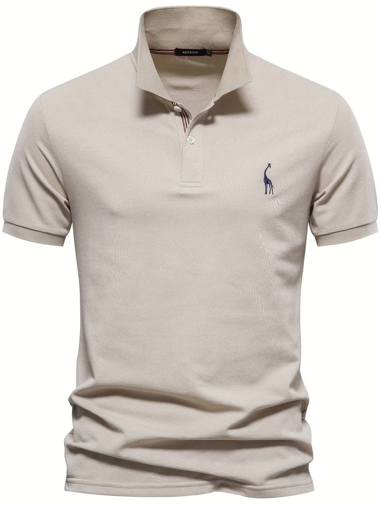 Herren Poloshirt Slim Fit Klassisch