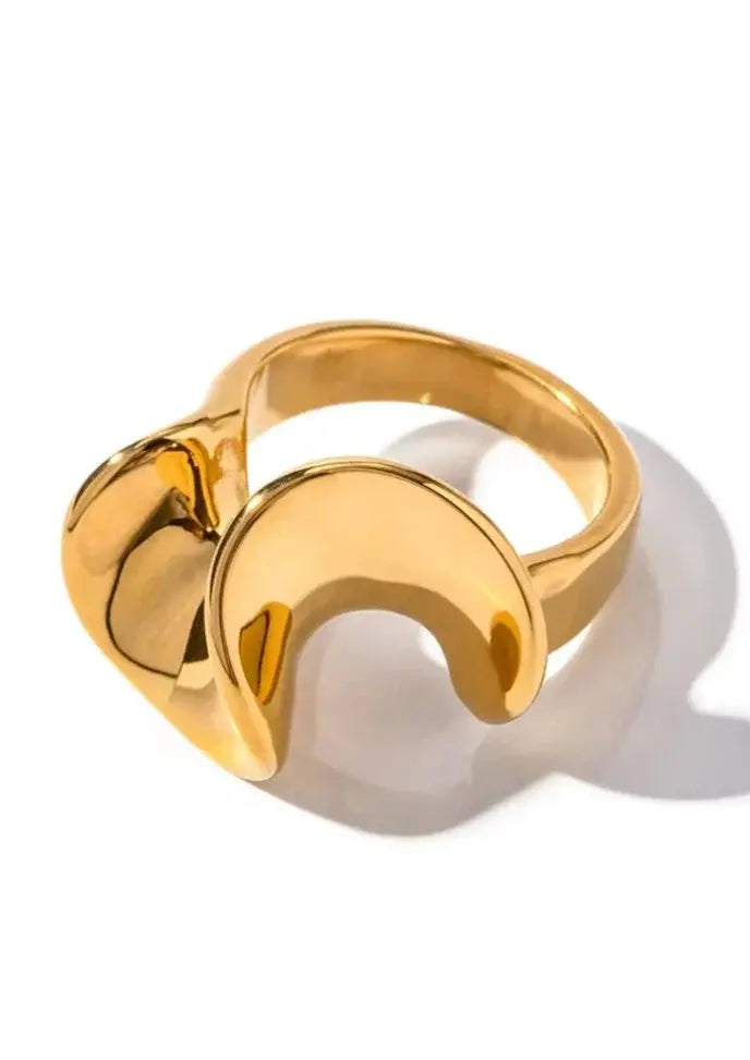 Eleganter Damen Ring Modern Silber - Norvielle