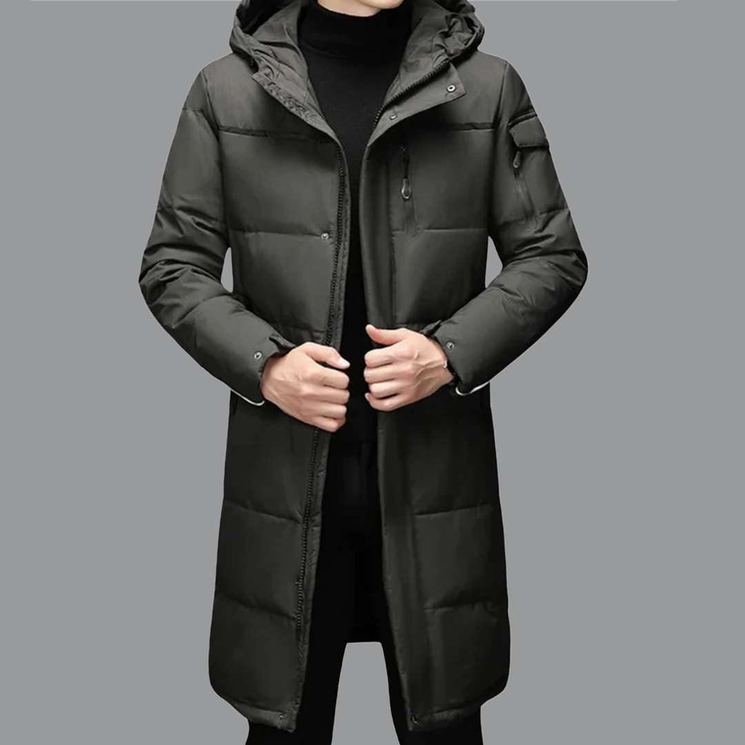 Herren Daunenmantel Warm Isolierend Winter