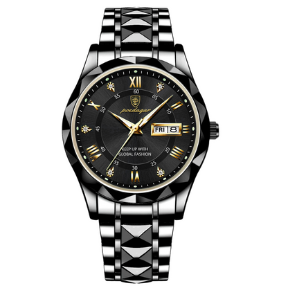 Herrenuhr Edel Leder