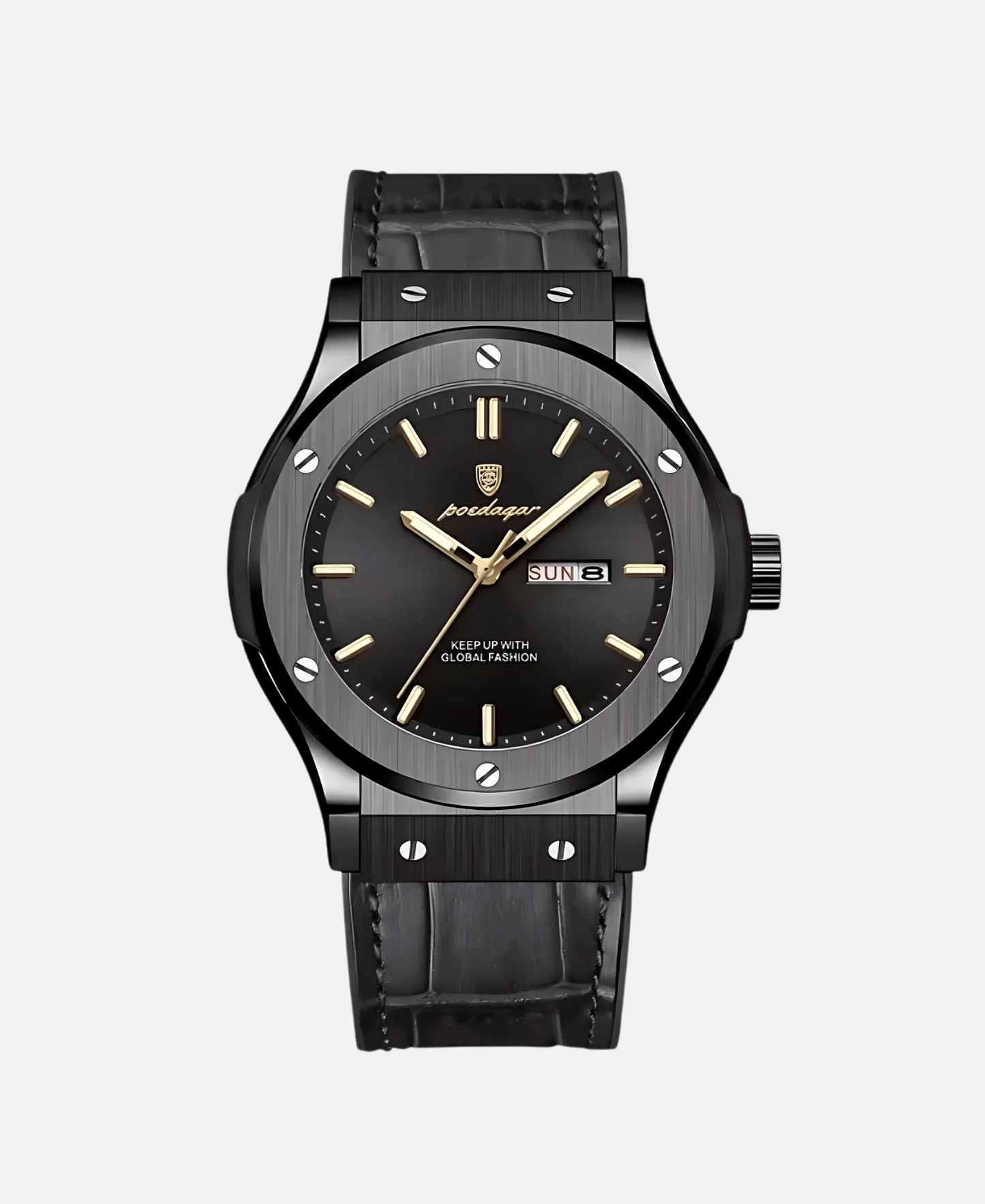 Herrenuhr Klassisch Leder Armband Elegantes Design