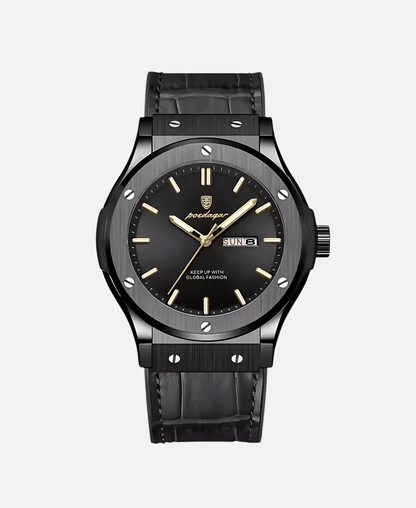Herrenuhr Klassisch Leder Armband Elegantes Design