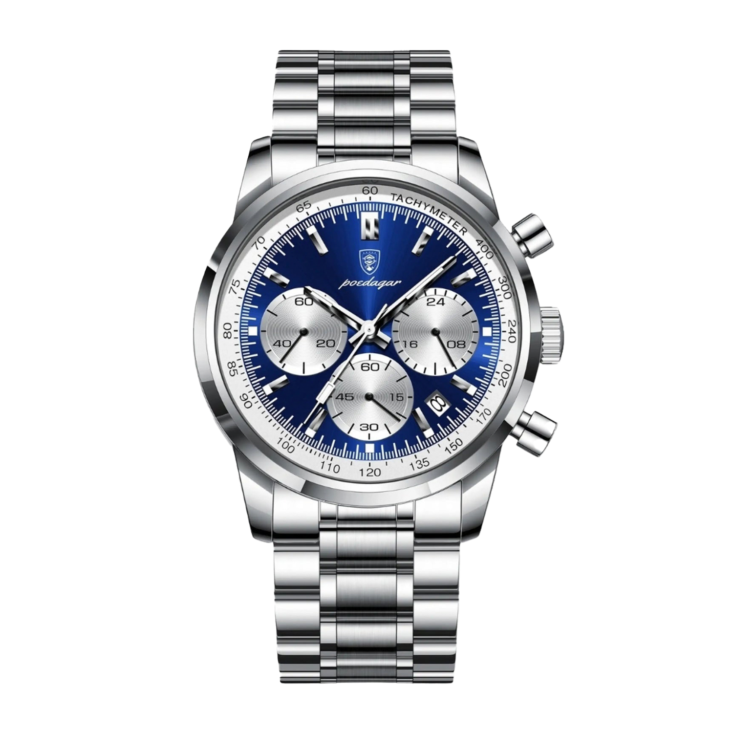 Herrenuhr Edelstahl 40mm Elegante Armbanduhr - Norvielle