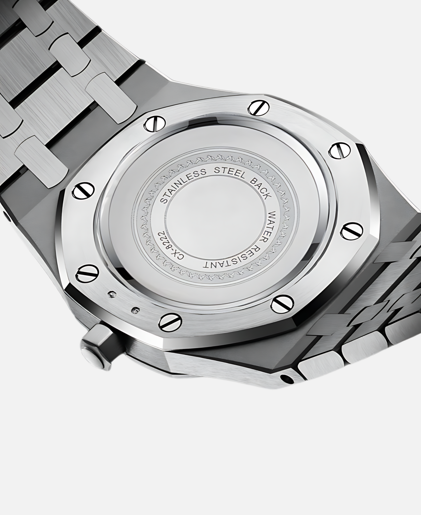 Herren Armbanduhr Edelstahl 41mm Elegant es Lederband