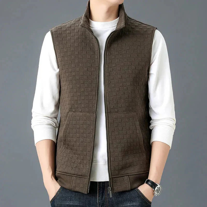 Damen Fleece Strickweste Weiches Baumwollfleece