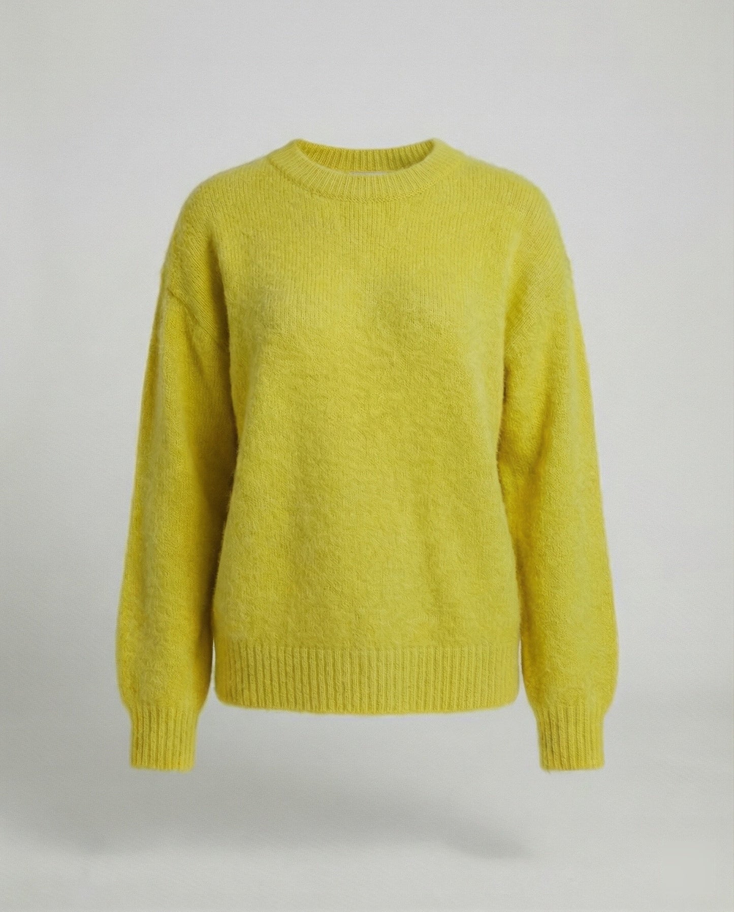 Damen Pullover Oversized Kaninchenhaar-Mix Weich