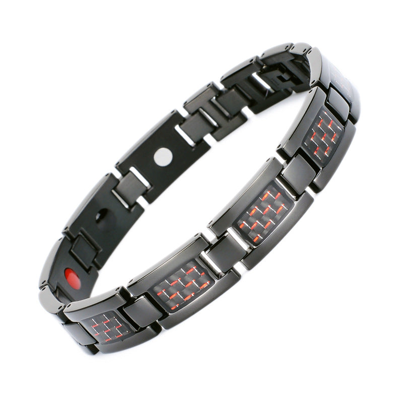 Herren Armband Edelstahl Robust Modern Titan
