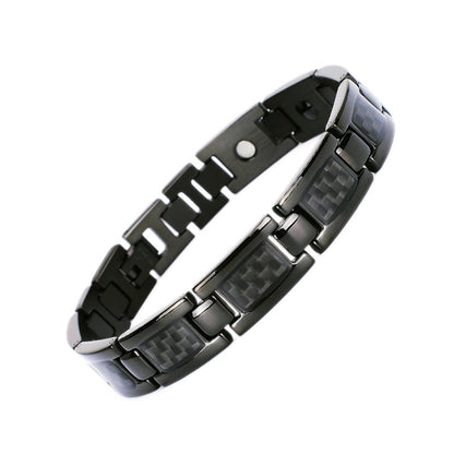 Herren Armband Edelstahl Robust Modern Titan