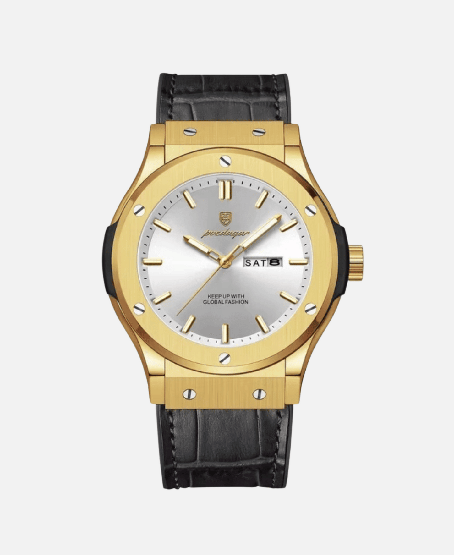 Herrenuhr Klassisch Leder Armband Elegantes Design