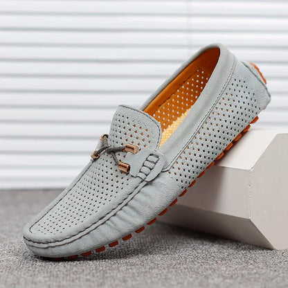 Herren Lederschuhe Atmungsaktiv Bequem