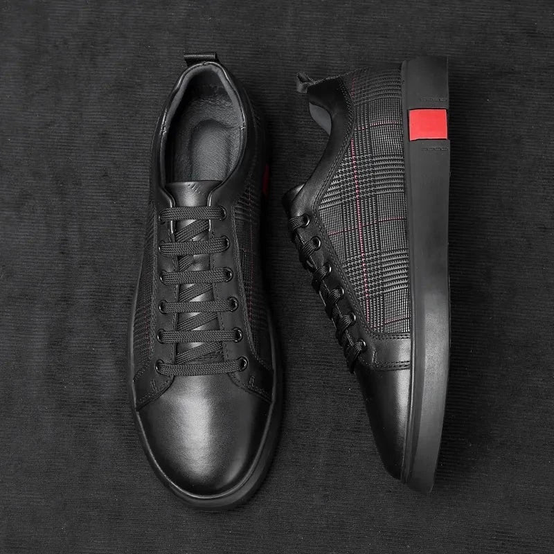 Herren Leder Sneaker Qualität