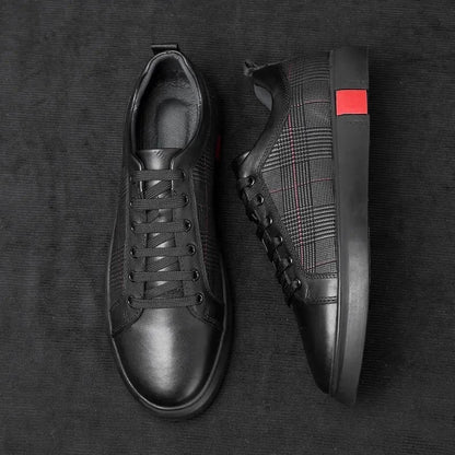 Herren Leder Sneaker Qualität