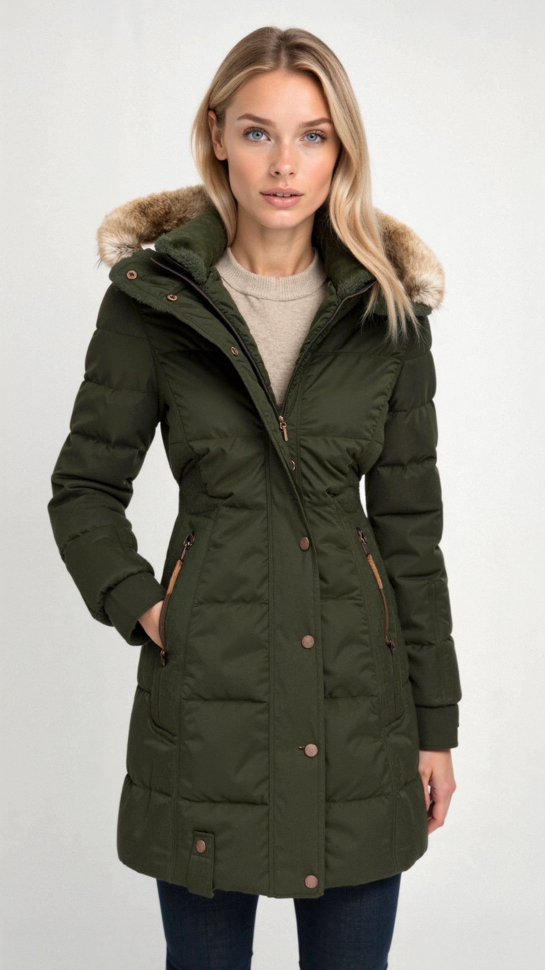 Damen Pufferjacke Chantall Warm