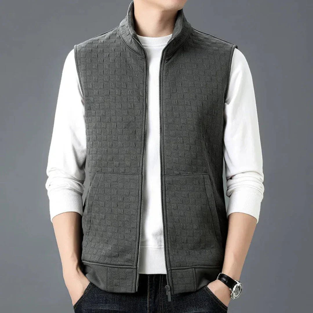 Damen Fleece Strickweste Weiches Baumwollfleece