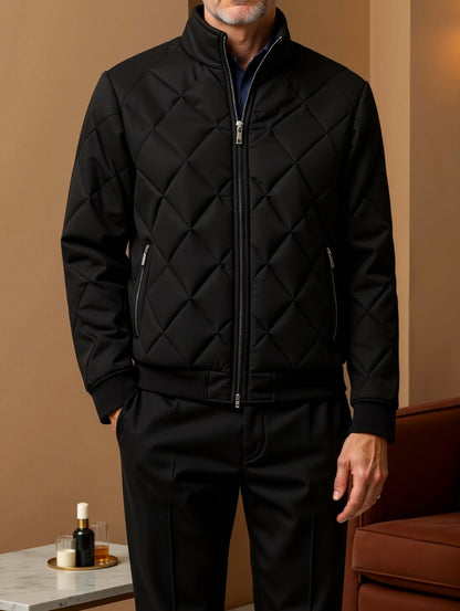 Herren Steppjacke Klassisch Warm