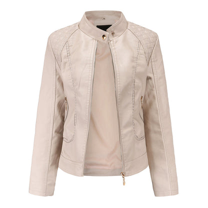 Leder Frauenjacke Stylisch