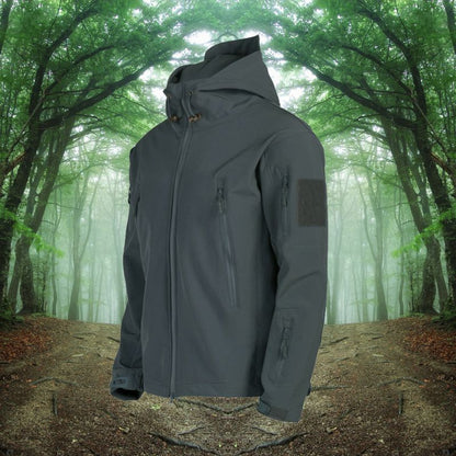 Wasserdichte Herren Outdoorjacke Langlebig Winddicht