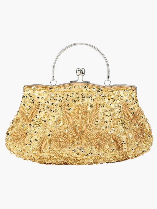 Bestickte Damenhandtasche Vintage Stil Frauen - Norvielle