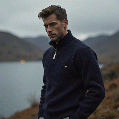 Herren Strickpullover Warm Bernhard