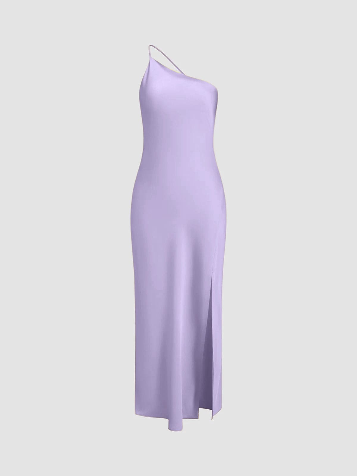 Elegantes Damen Satinkleid Rückenfrei Hochzeitskleid