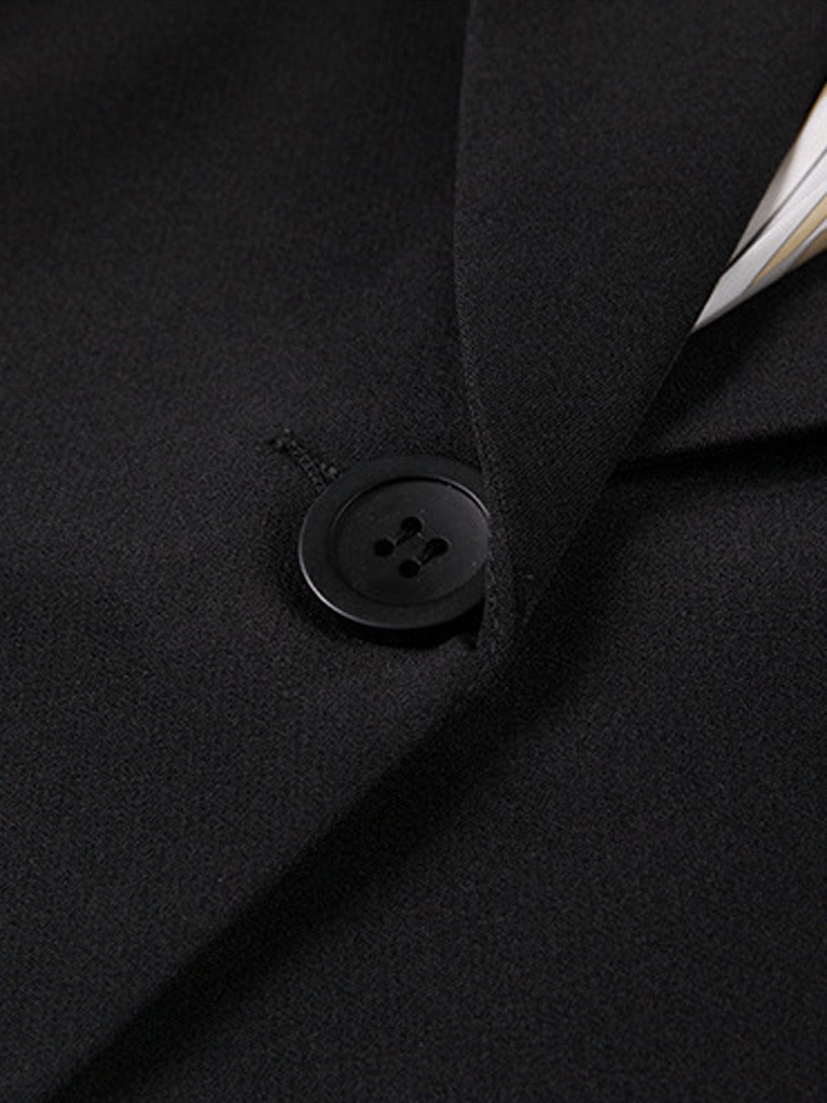 Damen Blazer Büroanzug Cropped Modern
