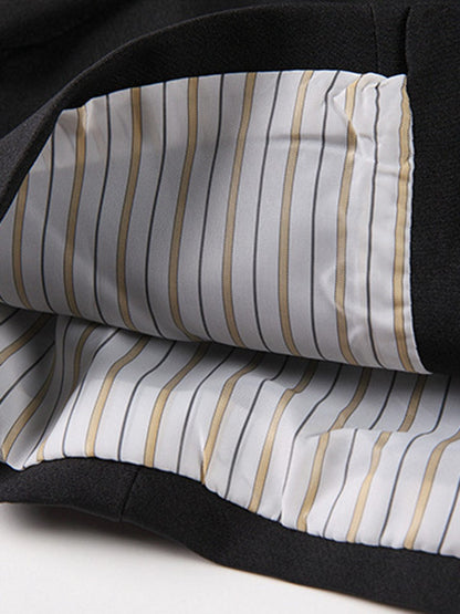 Damen Blazer Büroanzug Cropped Modern