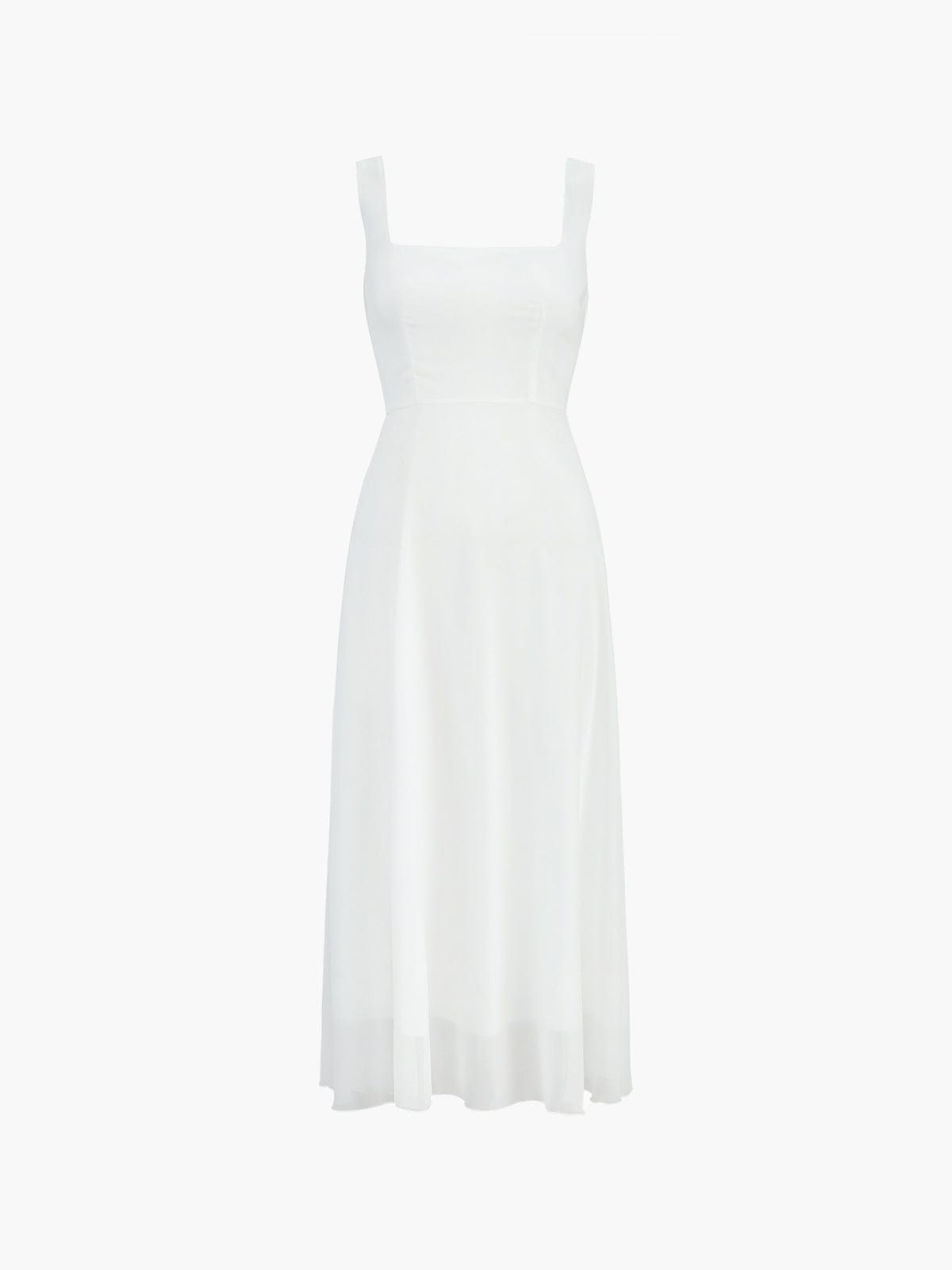 Elegantes Damen Midikleid A-Linie Zeitlos