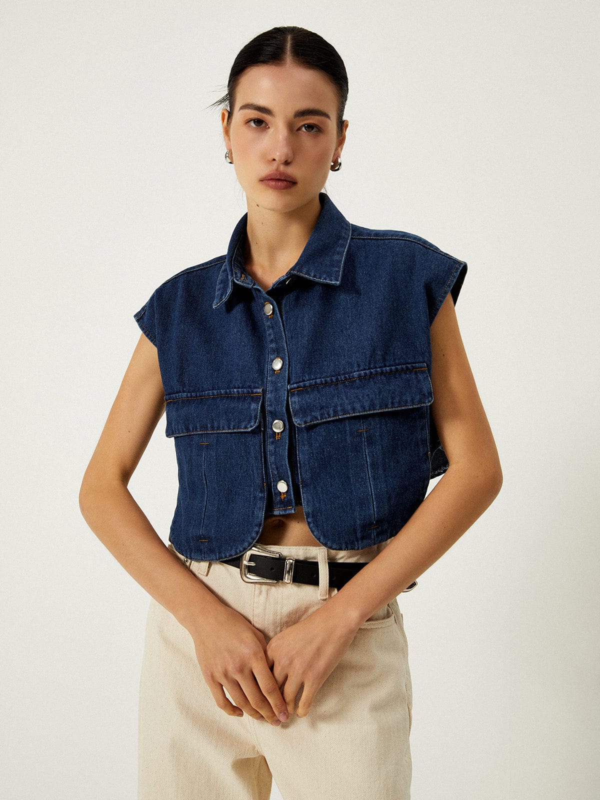 Damen Jeans- Elegant Kurz