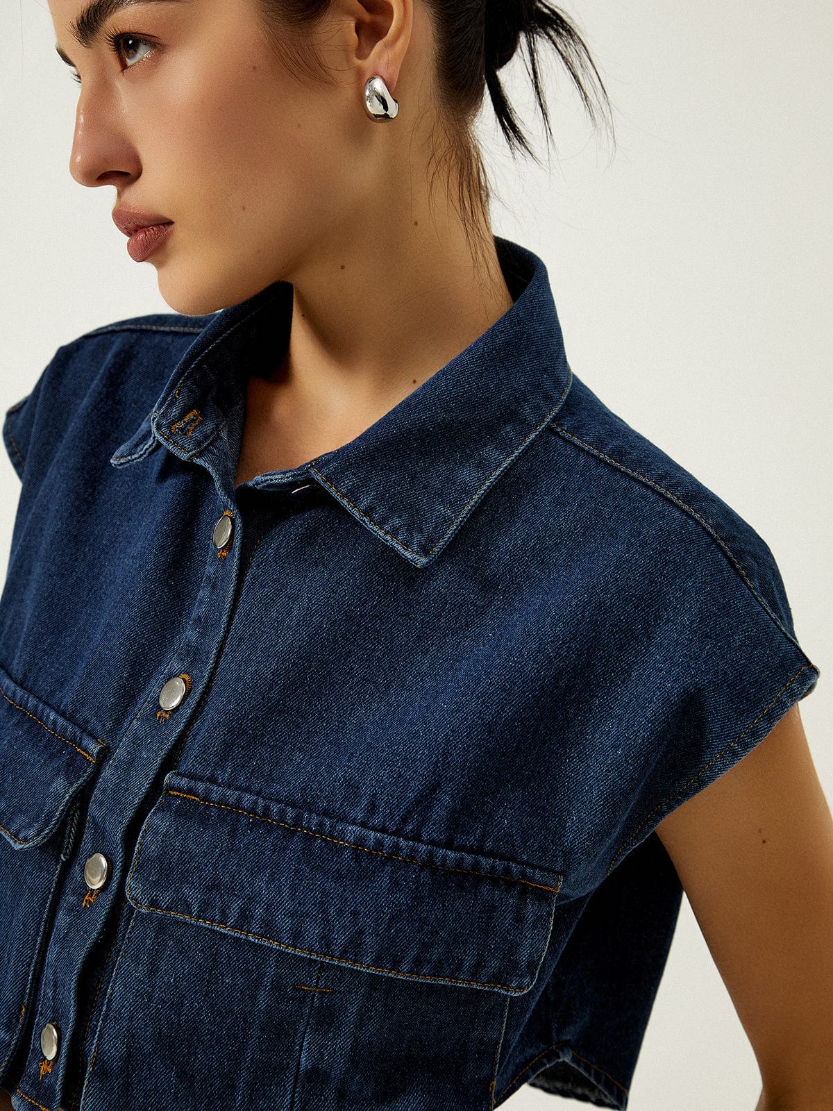 Damen Jeans- Elegant Kurz