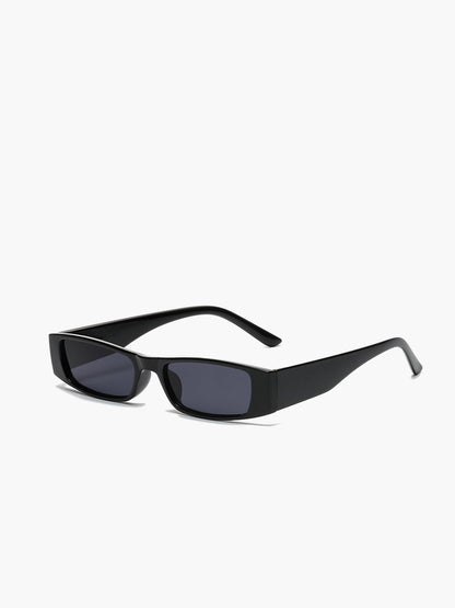 Damen Herren Retro Rechteckige Sonnenbrille - Norvielle