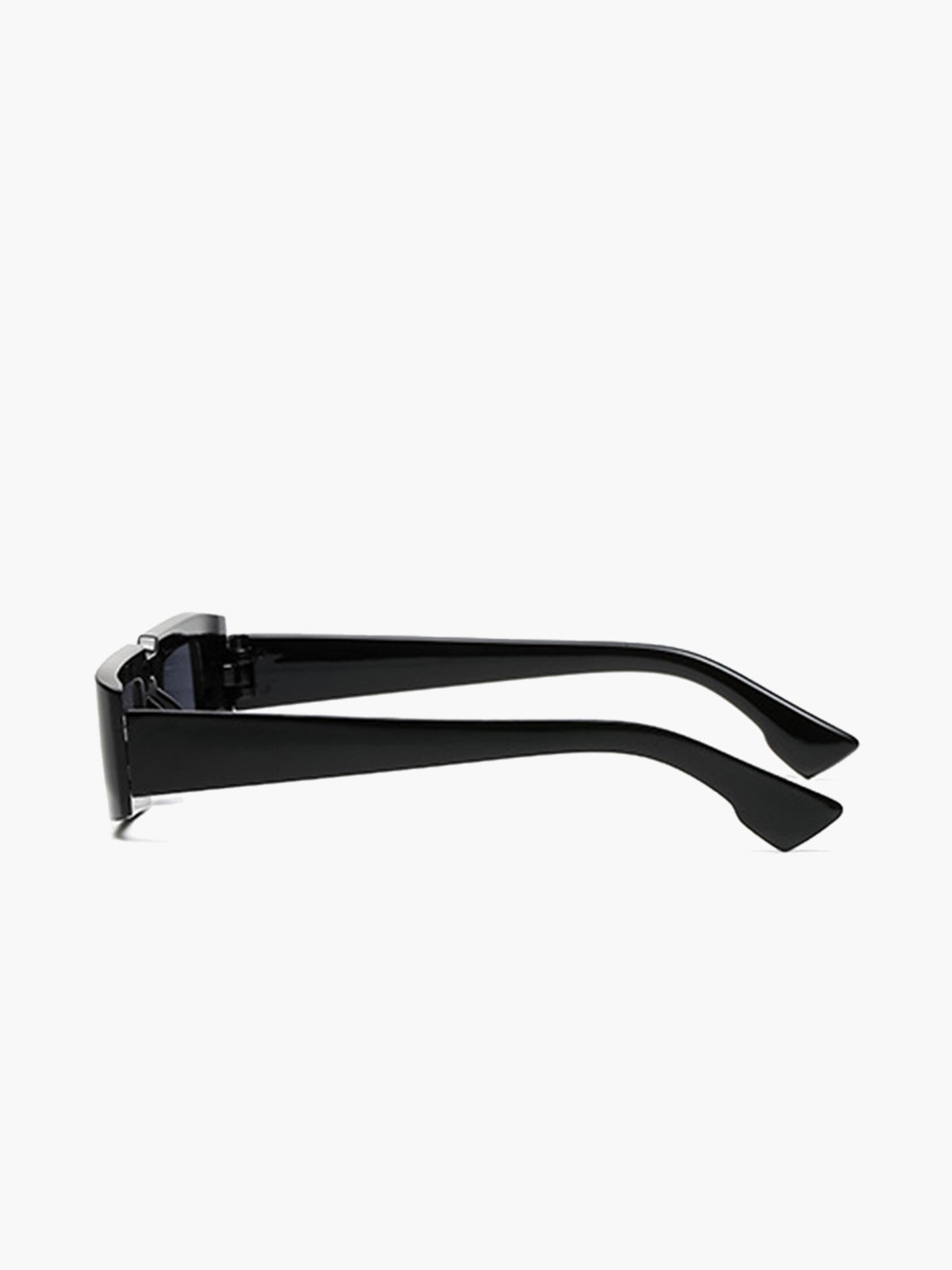 Damen Herren Retro Rechteckige Sonnenbrille