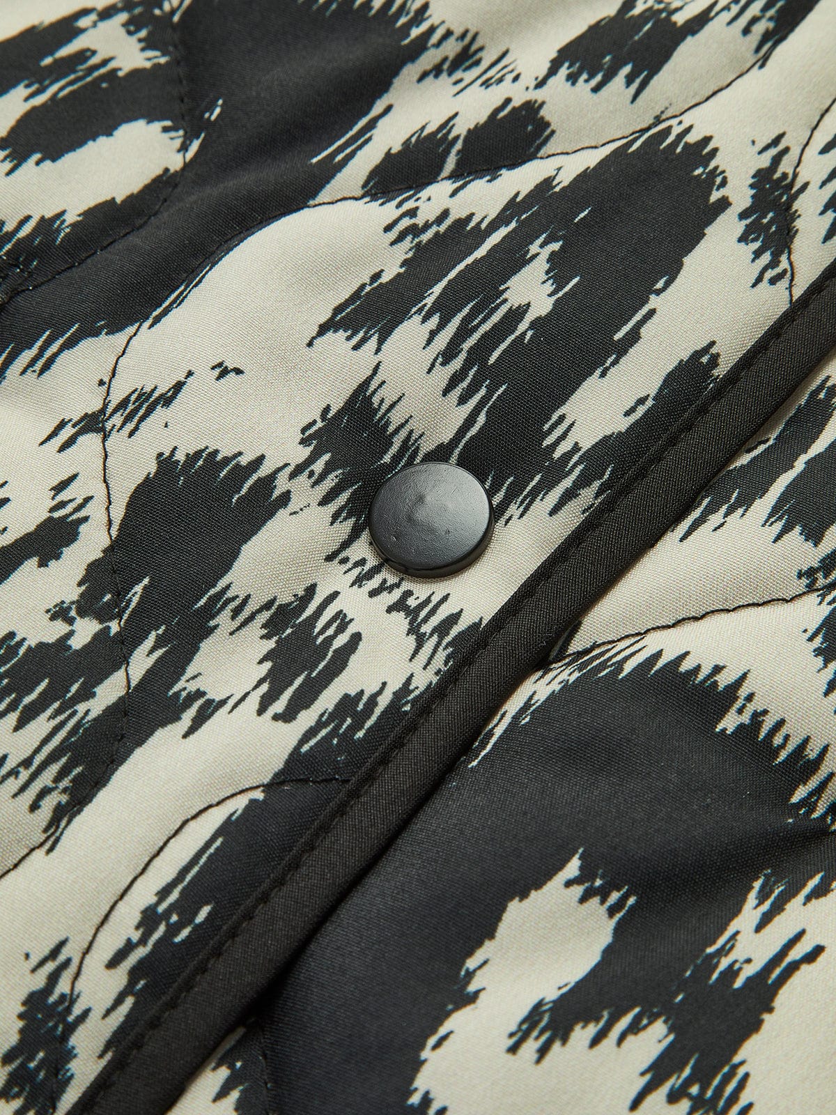 Damen Animal-Print Jacke Trendy Mode