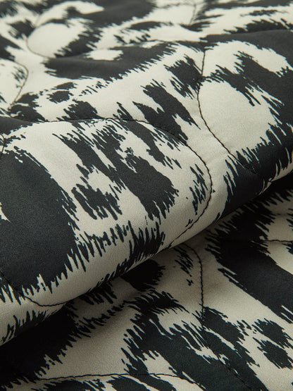 Damen Animal-Print Jacke Trendy Mode