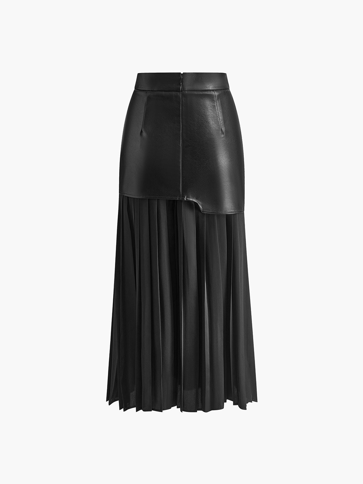 Damen Asymmetrischer Midi-Rock Sommerkleid