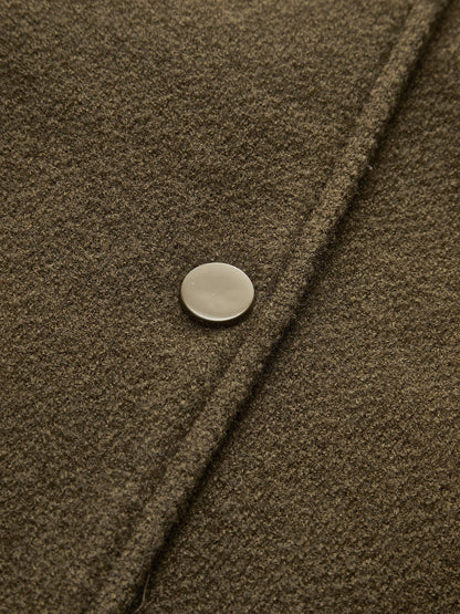 Damen Retro Varsity Jacke Lässig Gestreift