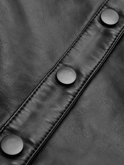 Damen Lederjacke Nieten