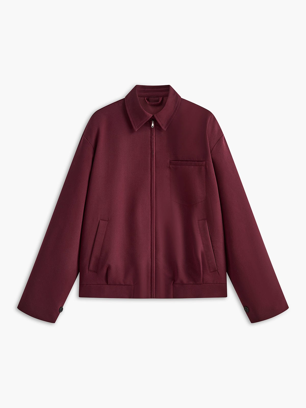 Damenjacke Elegante Rote Burgunder - Norvielle