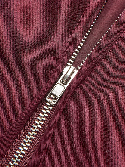 Damenjacke Elegante Rote Burgunder