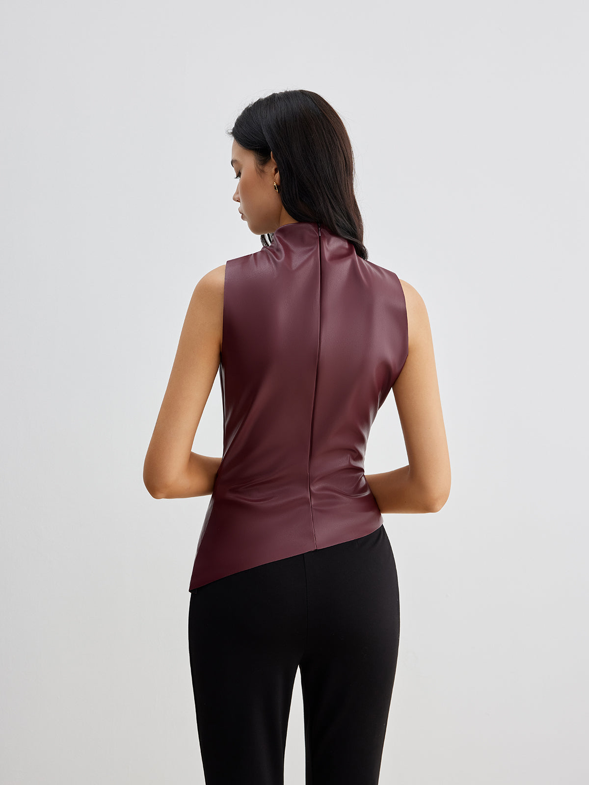 Damen Sommer- Ärmellos Modern Chic