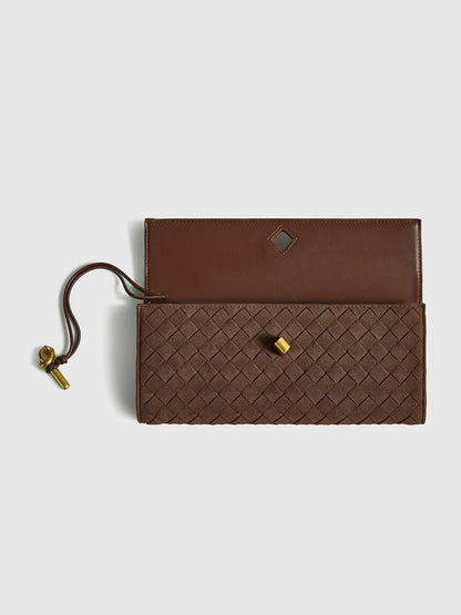Damen Clutch Gewebt