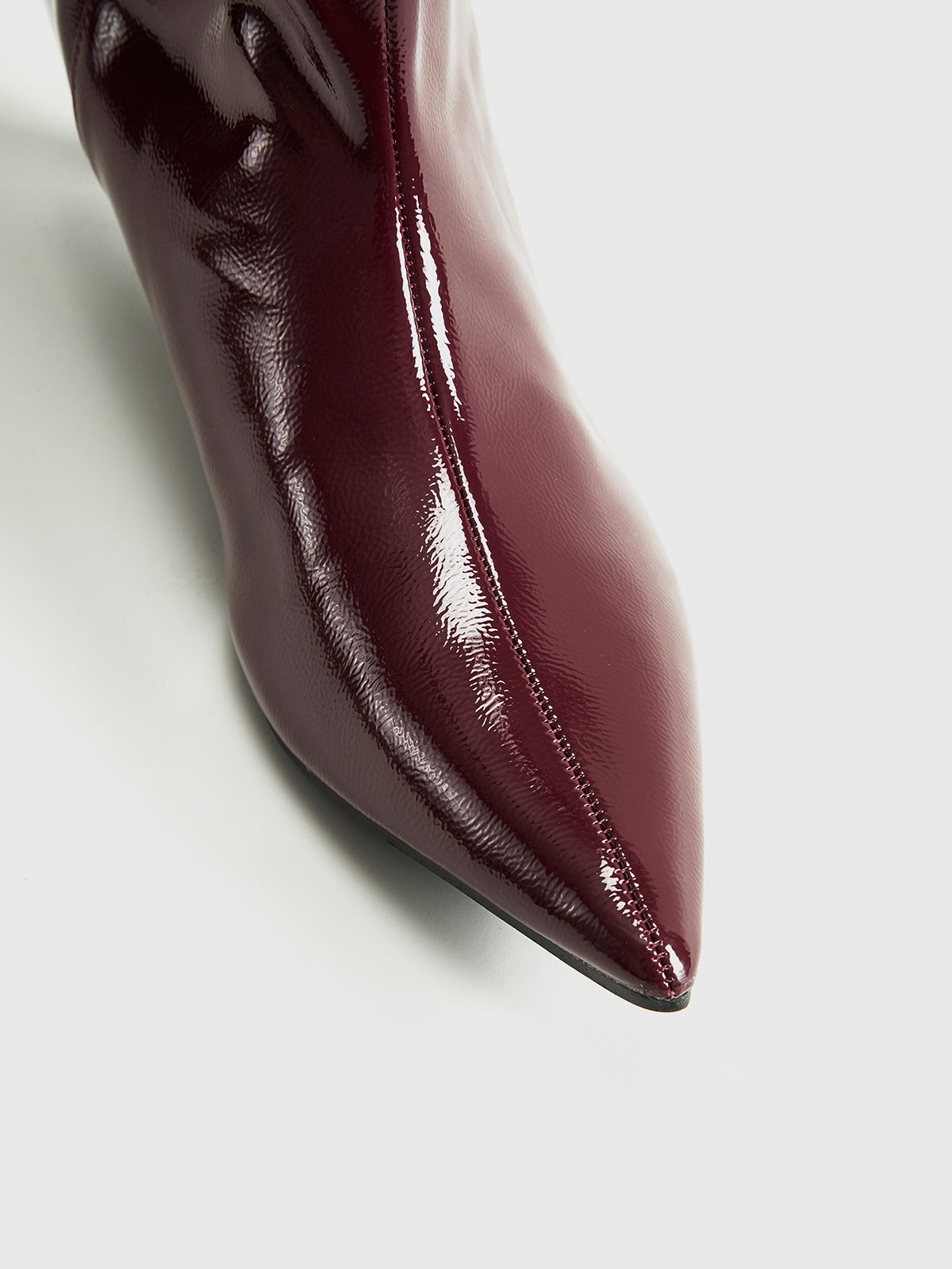 Damen Kniehohe Stiefel Stiletto Bequem