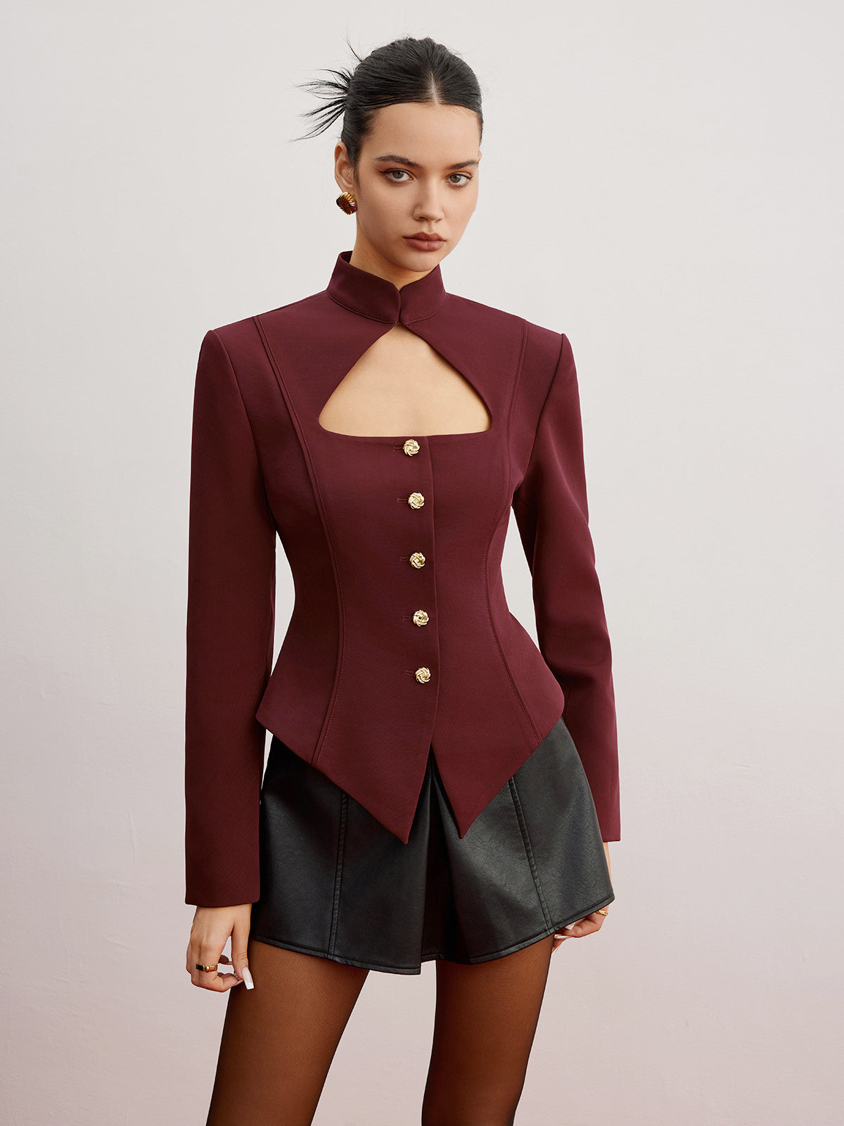 Damen Blazer Slim Fit Modern - Norvielle