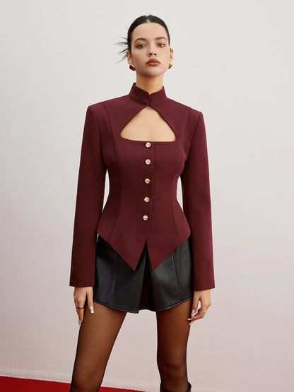 Damen Blazer Slim Fit Modern