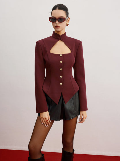 Damen Blazer Slim Fit Modern