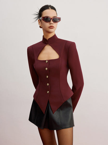 Damen Blazer Slim Fit Modern