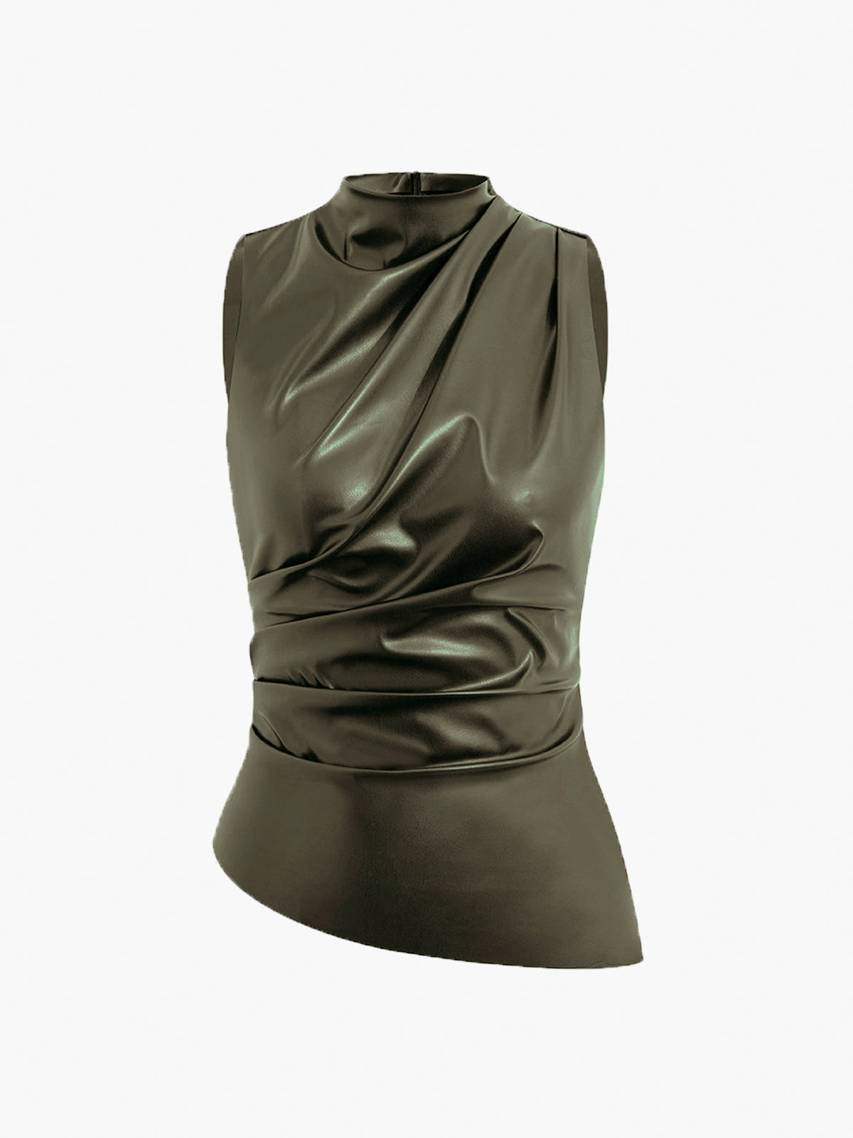 Damen Sommer- Ärmellos Modern Chic